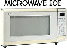 Microwave ice experiment