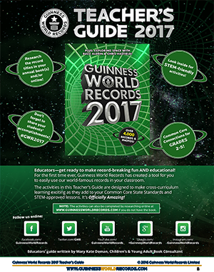 Guinness World Records Teacher Guide cover