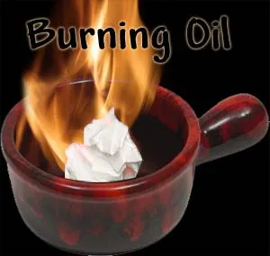 Burning Oil Experiment